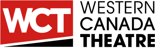 Western Canada Theatre logo - the WCT acronym is in a red box.