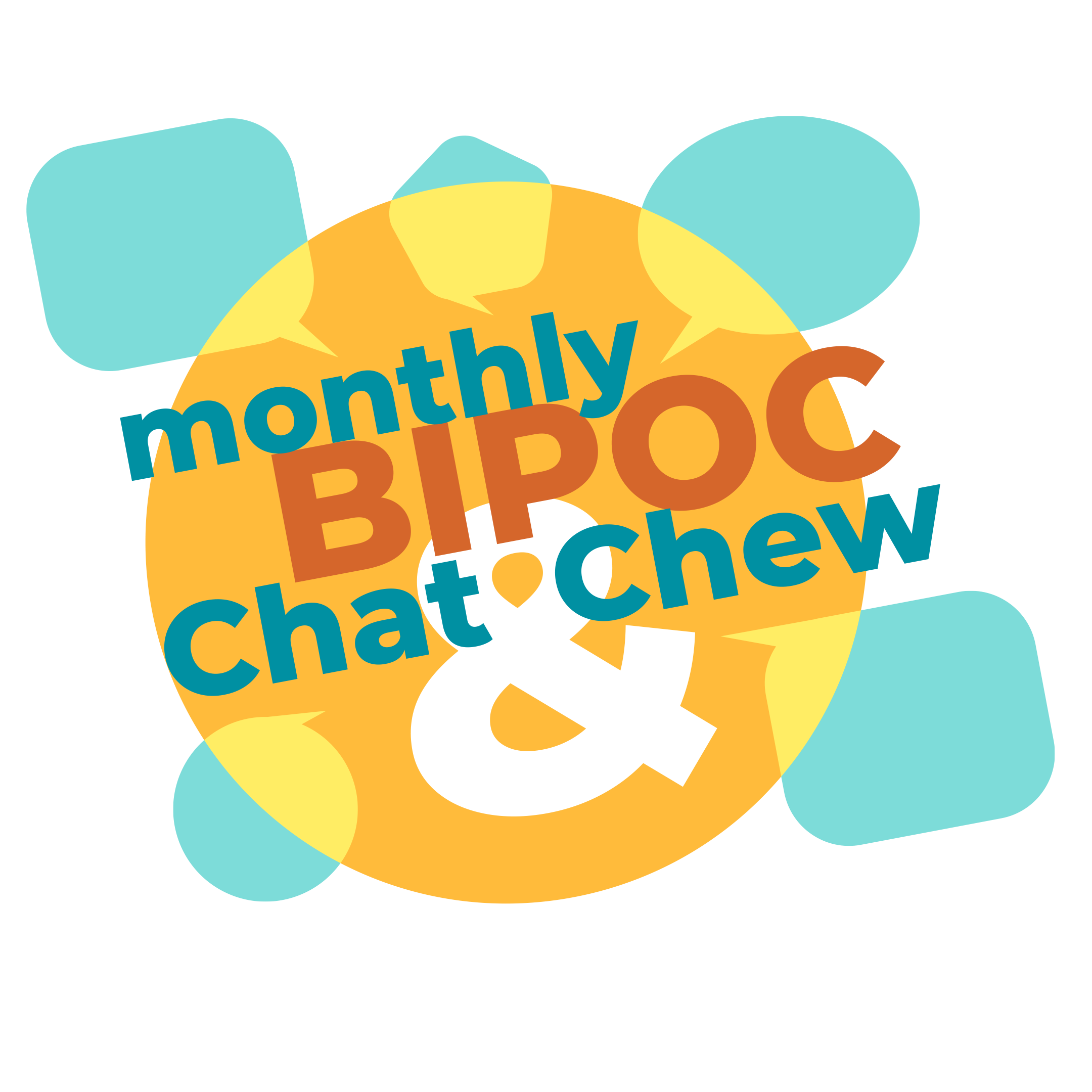 chat & chew logo