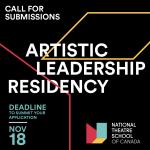 Artistic Leadership Residency Logo