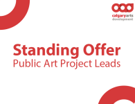 Calgary Arts Development Standing Offer Public Art Project Leads