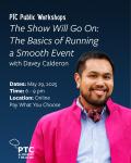 PTC The Show Will Go On Graphic