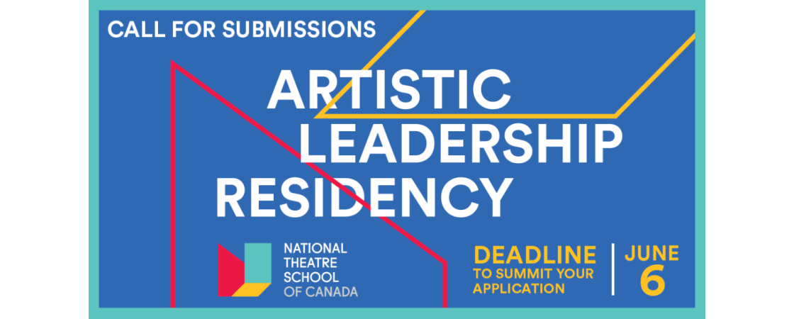 Artistic Leadership Residency Banner