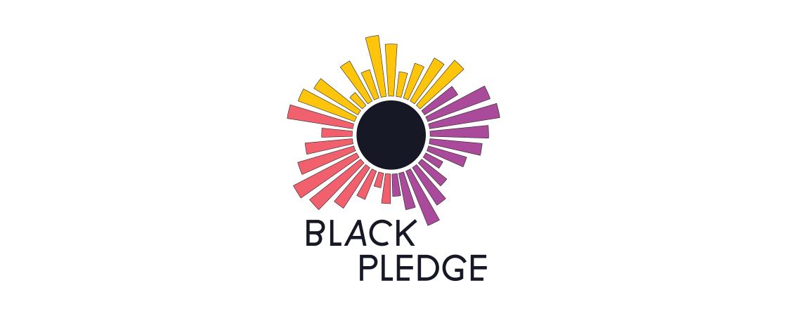 The Black Pledge Logo
