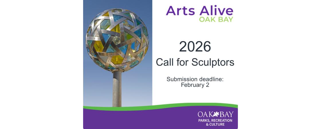 Oak Bay Arts Alive Call for Sculptors