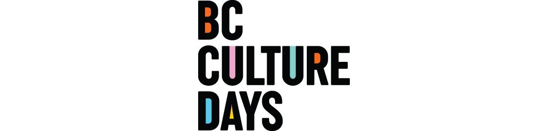BC Culture Days wordmark