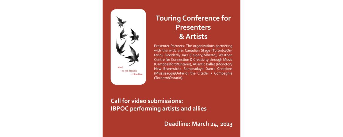 Touring Conference for Presenters & Artists