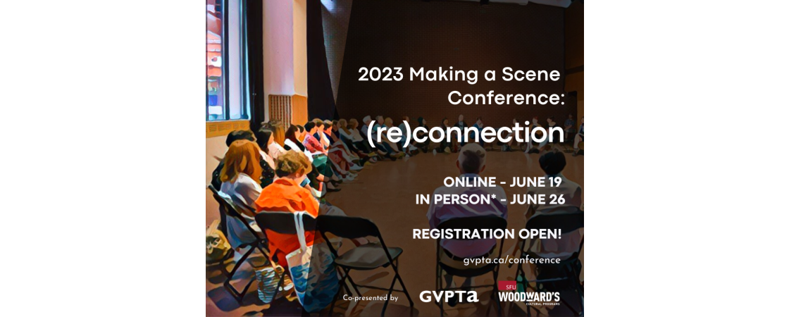 2023 Making A Scene Conference Flyer - Online June 19, In Person June 26
